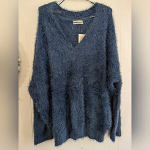 NWT Urban Outfitters Fuzzy Oversized Slouch Sweater - size L